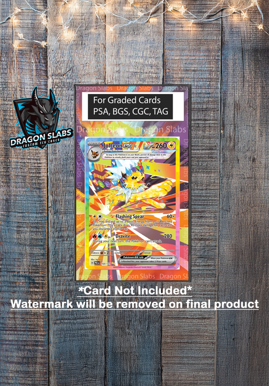 Jolteon EX SIR 153 Prismatic Evolutions PSA BGS CGC TAG Extended Art Pokemon