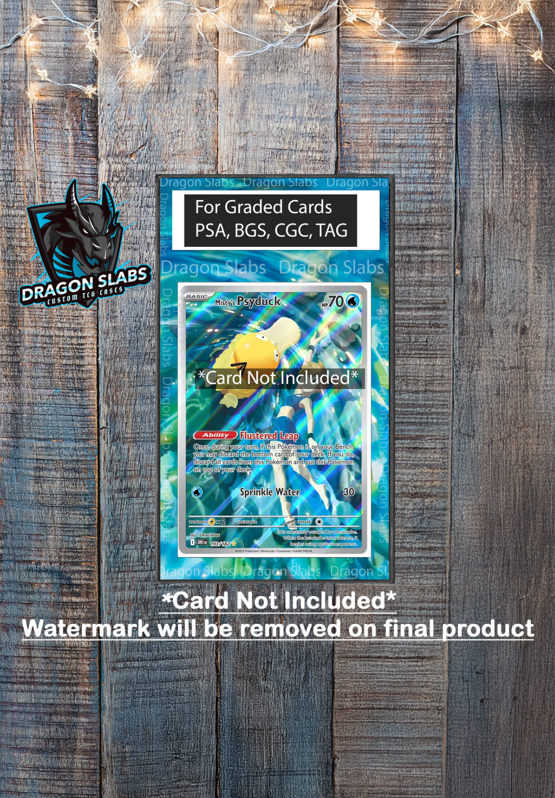 Misty's Psyduck 193 Destined Rivals PSA BGS CGC TAG Extended Art Pokemon