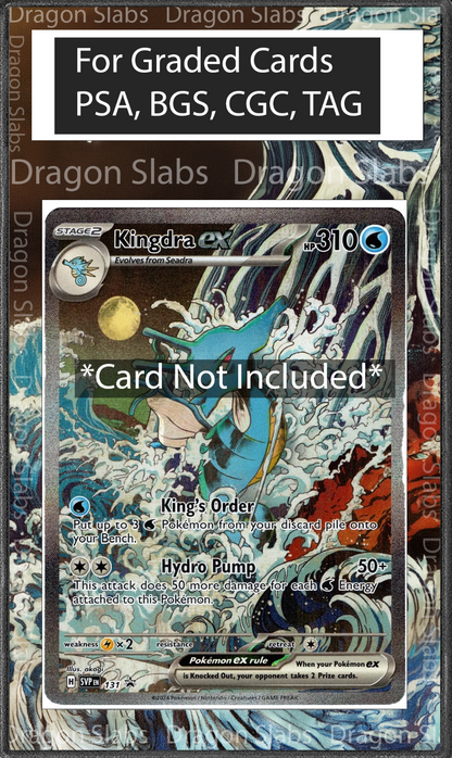 Kingdra EX 131 Promo Shrouded Fable PSA BGS CGC TAG Extended Art Pokemon