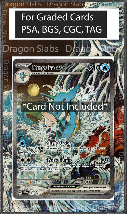 Kingdra EX 131 Promo Shrouded Fable PSA BGS CGC TAG Extended Art Pokemon