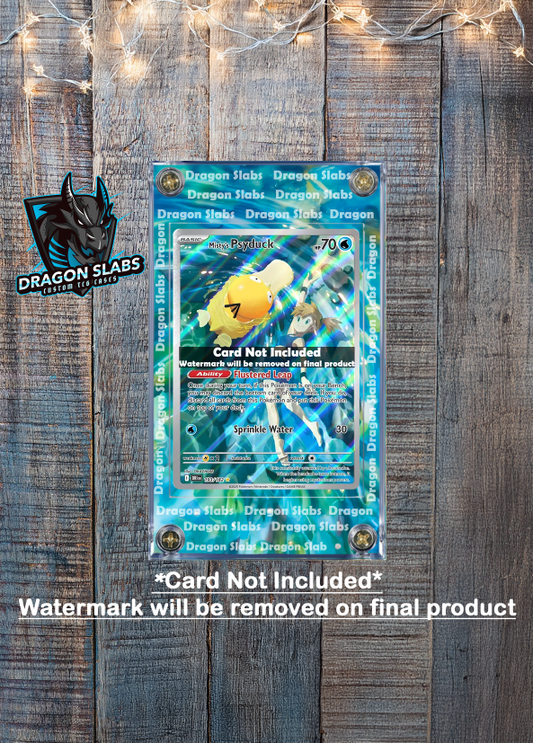 Pokemon Misty's Psyduck 193/182 Destined Rival Extended Art Case