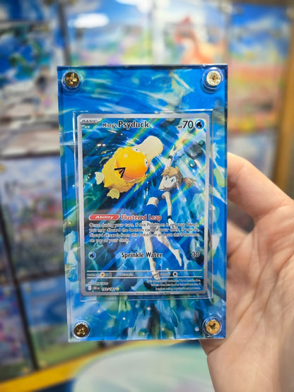 Pokemon Misty's Psyduck 193/182 Destined Rival Extended Art Case