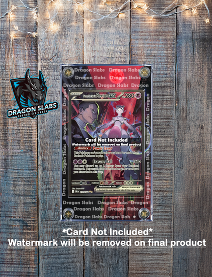 Pokemon Team Rocket's Mewtwo ex SIR 231/182 Destined Rival Extended Art Case
