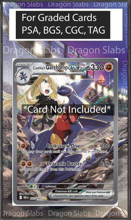 Cynthia's Garchomp EX 232 Journey Together PSA BGS CGC TAG Extended Art Pokemon