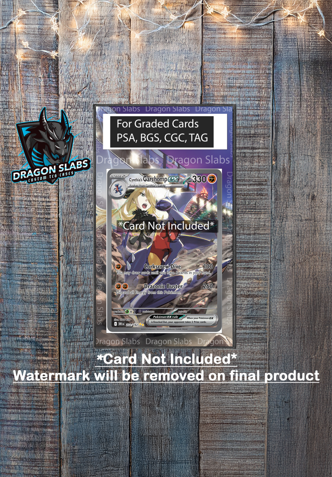 Cynthia's Garchomp EX 232 Journey Together PSA BGS CGC TAG Extended Art Pokemon