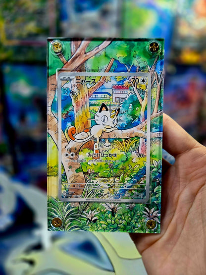 Pokemon Meowth 192/SV-P Generations Promo Starter Deck Extended Art Case