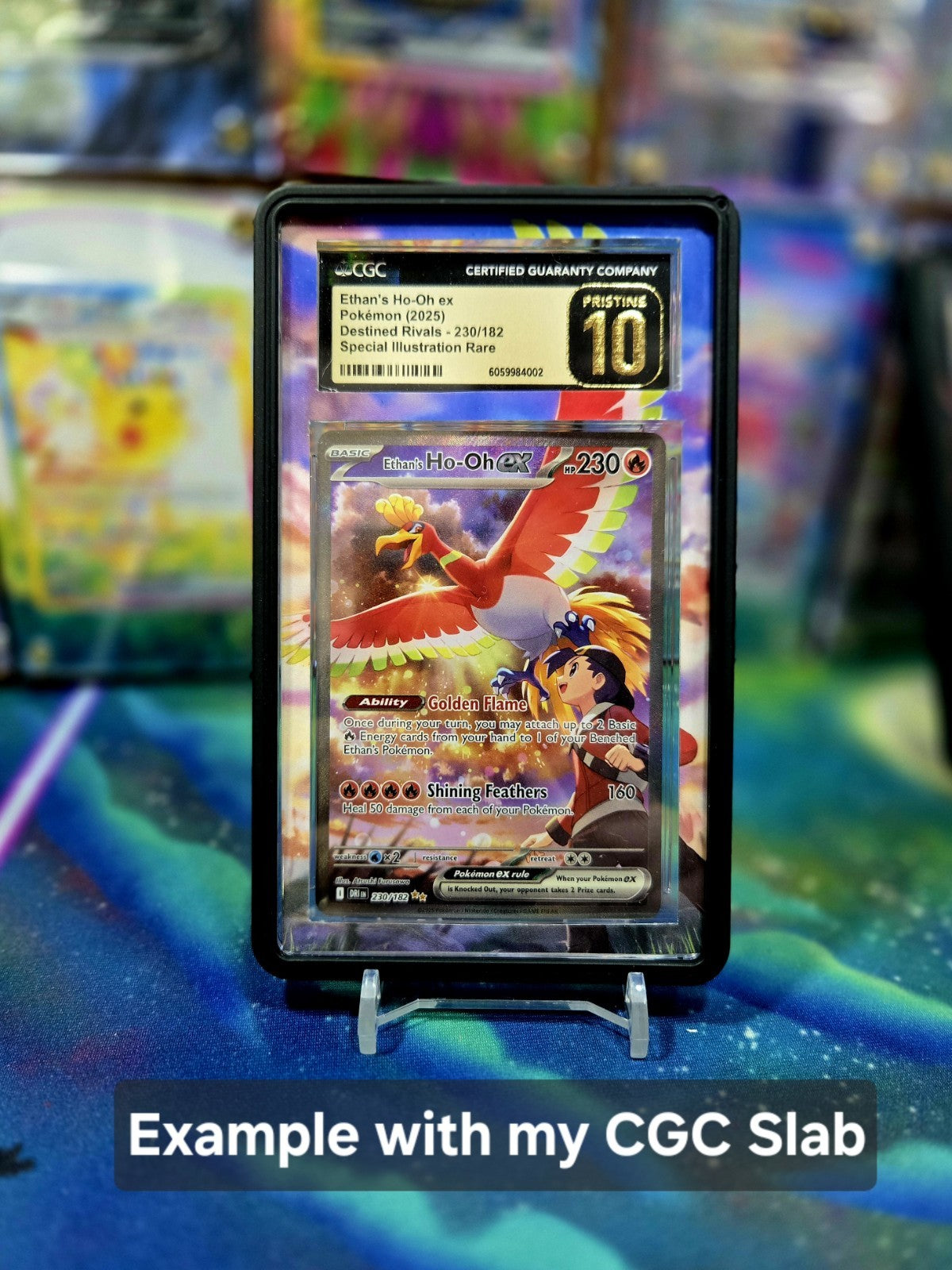 Ethan's Ho-Oh EX SIR 231 PSA BGS CGC TAG Extended Artwork Pokemon TCG