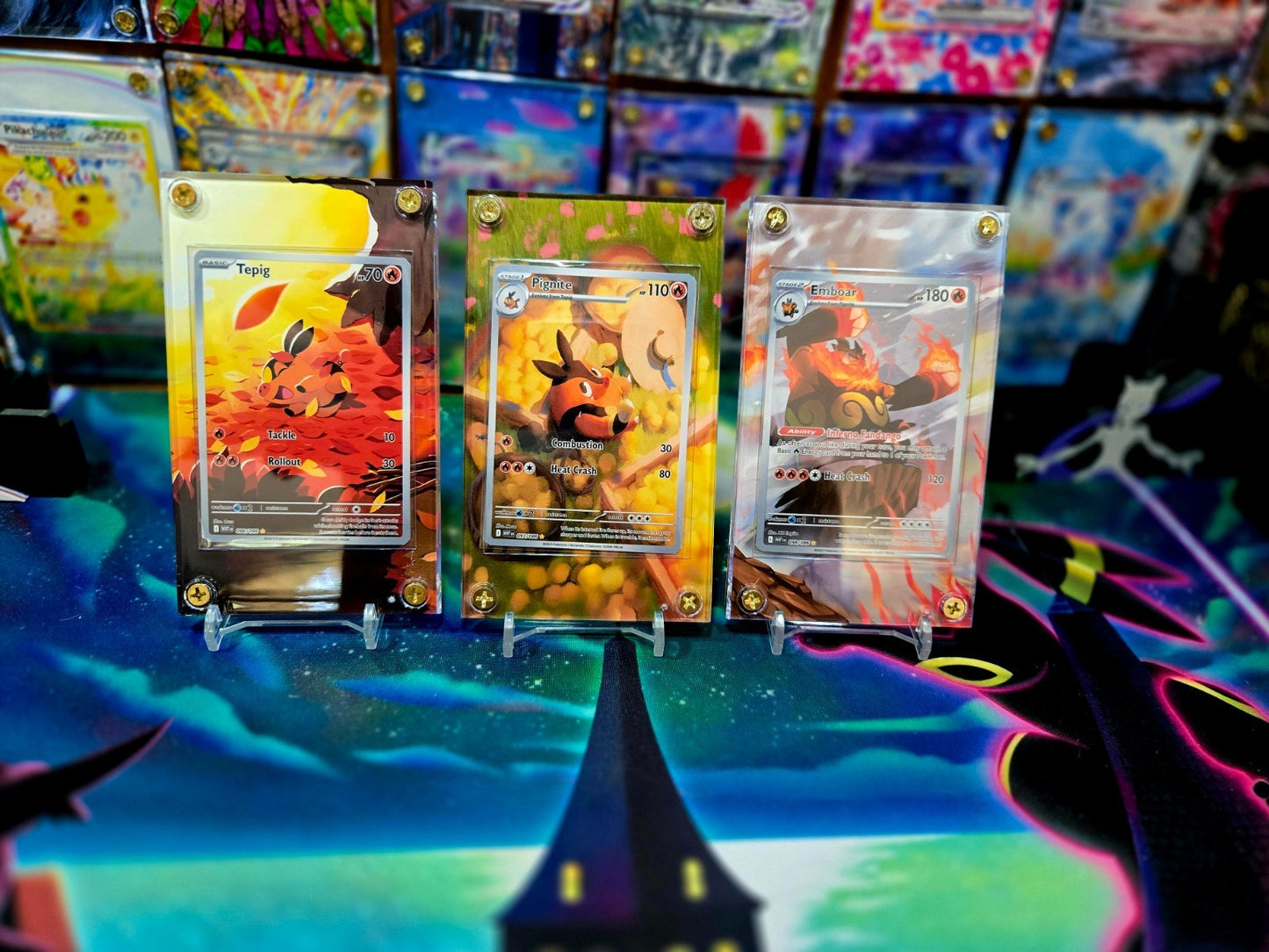 Black Bolt WhiteFlare Starter Set IR Extended Art Case