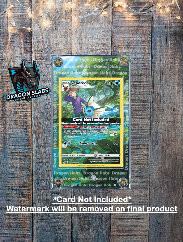Pokemon Vaporeon TG02/TG30 Brilliant Stars Extended Artwork Custom Case