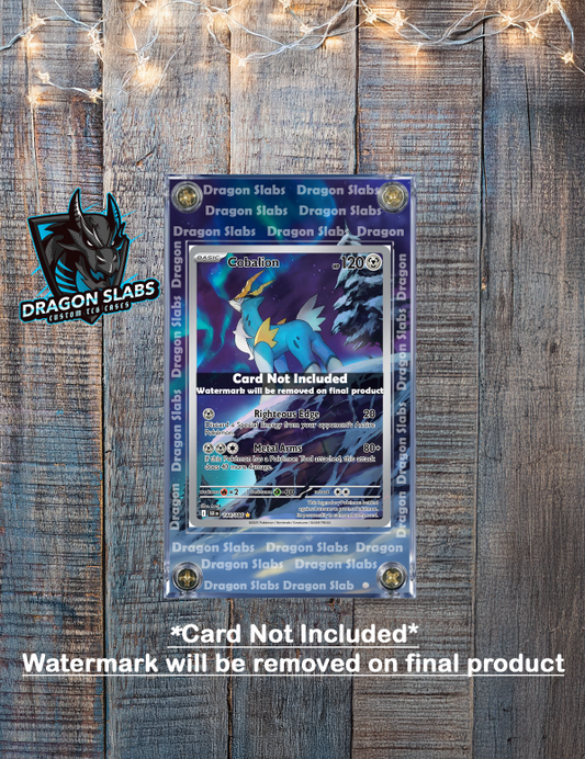 Pokemon Cobalion 144/086 IR Black Bolt Extended Art Case