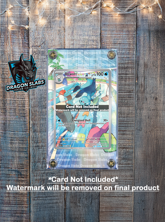 Pokemon Dewott IR 106/086 White Flare Extended Art Case
