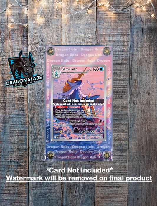 Pokemon Samurott IR 107/086 White Flare Extended Art Case