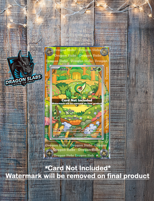 Pokemon Snivy IR 087/086 Black Bolt Extended Art Case