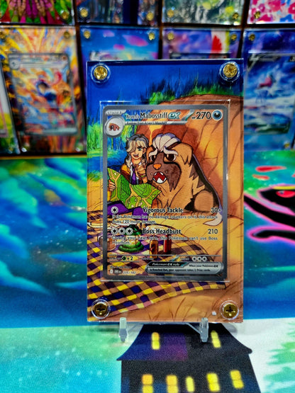 Pokemon Arven's Mabosstiff ex 235/182 Destined Rivals Extended Art Case