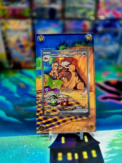Pokemon Arven's Mabosstiff ex 235/182 Destined Rivals Extended Art Case