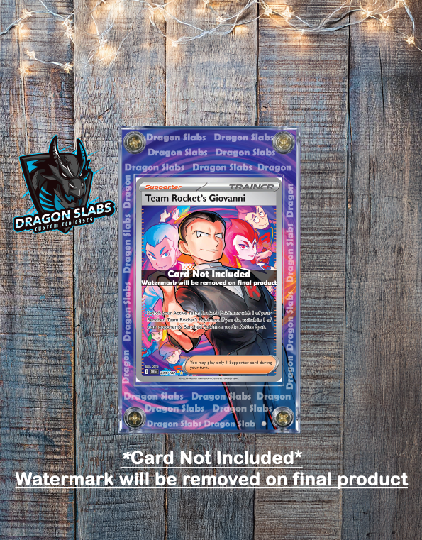 Pokemon Team Rocket's Giovanni 238/182 Destined Rival Extended Art Case