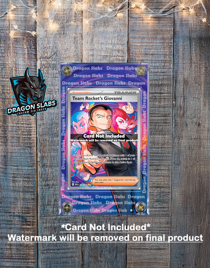 Pokemon Team Rocket's Giovanni 238/182 Destined Rival Extended Art Case