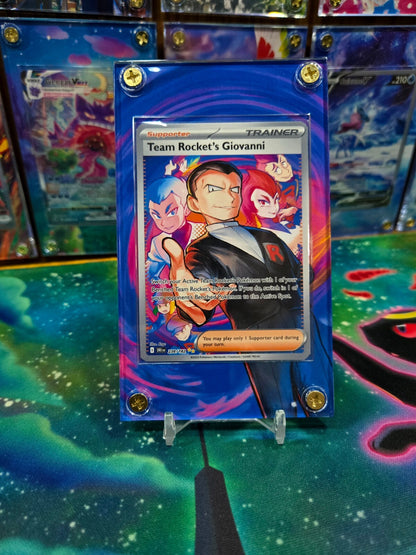 Pokemon Team Rocket's Giovanni 238/182 Destined Rival Extended Art Case