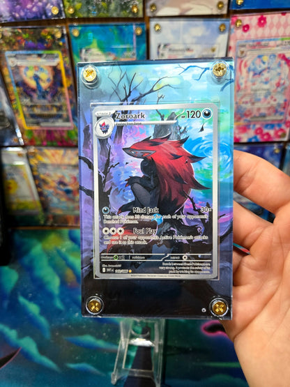 Pokemon Zoroark 143/086 White Flare Extended Art Case