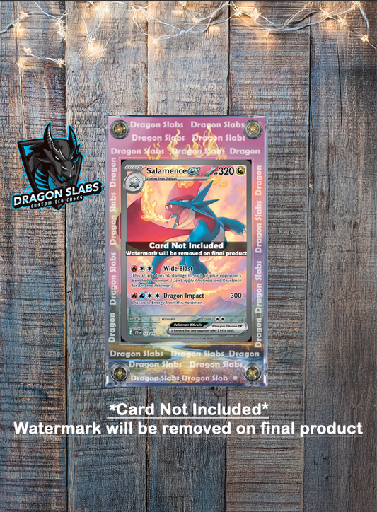 Pokemon Salamence EX SIR 187/159 Journey Together Extended Art Custom Case