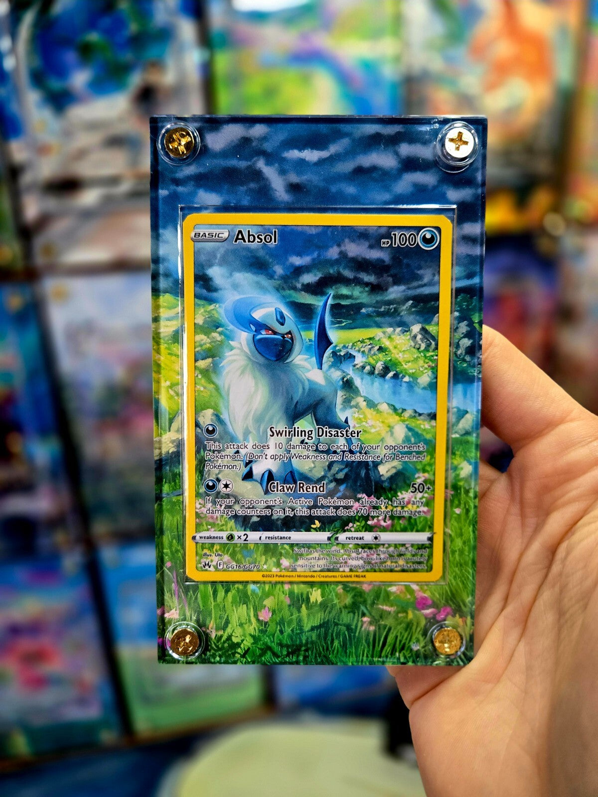 Pokemon Absol GG16/GG70 Crown Zenith Extended Artwork Custom Case