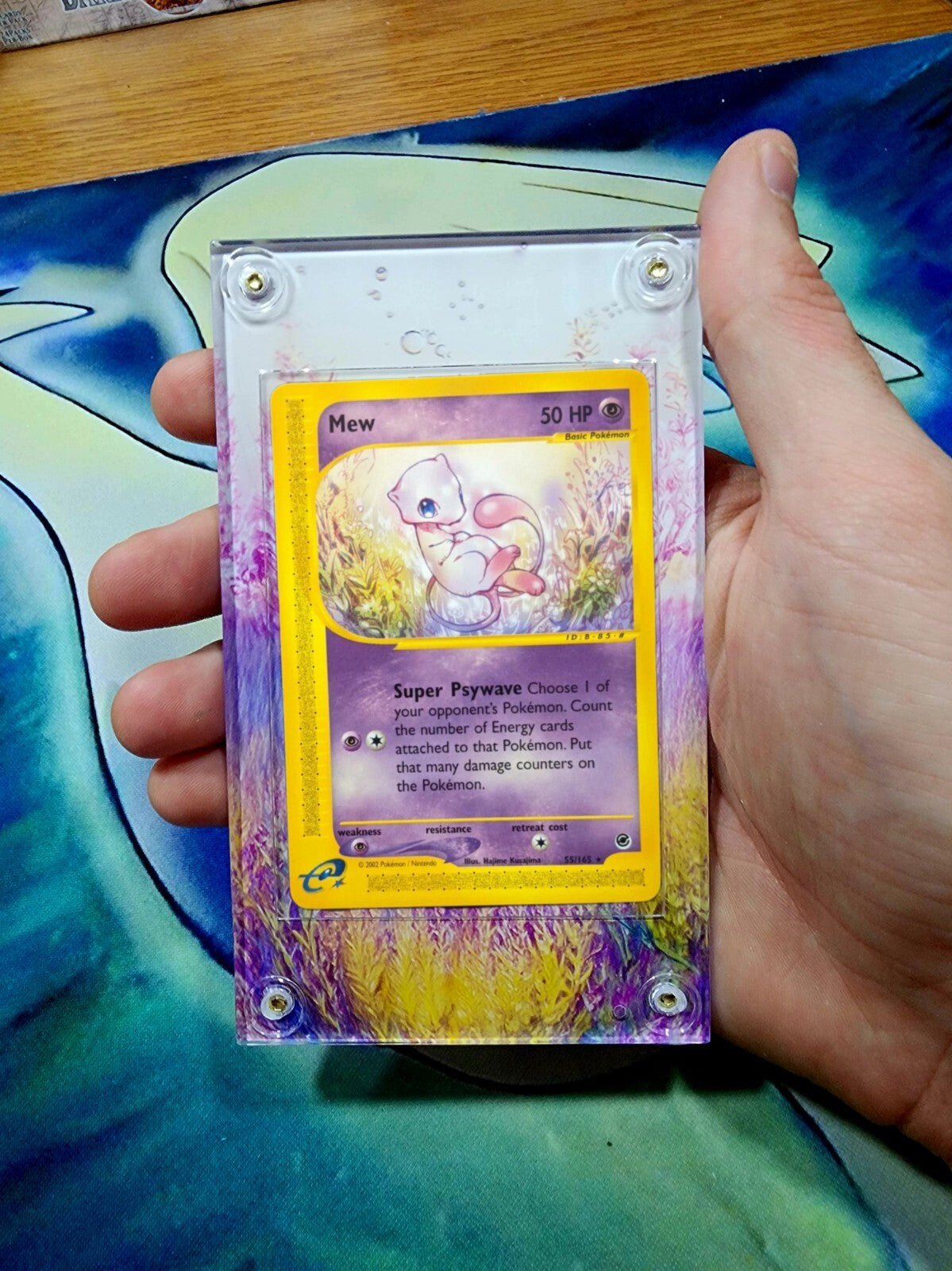 Pokemon Mew Expedition 19 & 55 Custom Case Slab