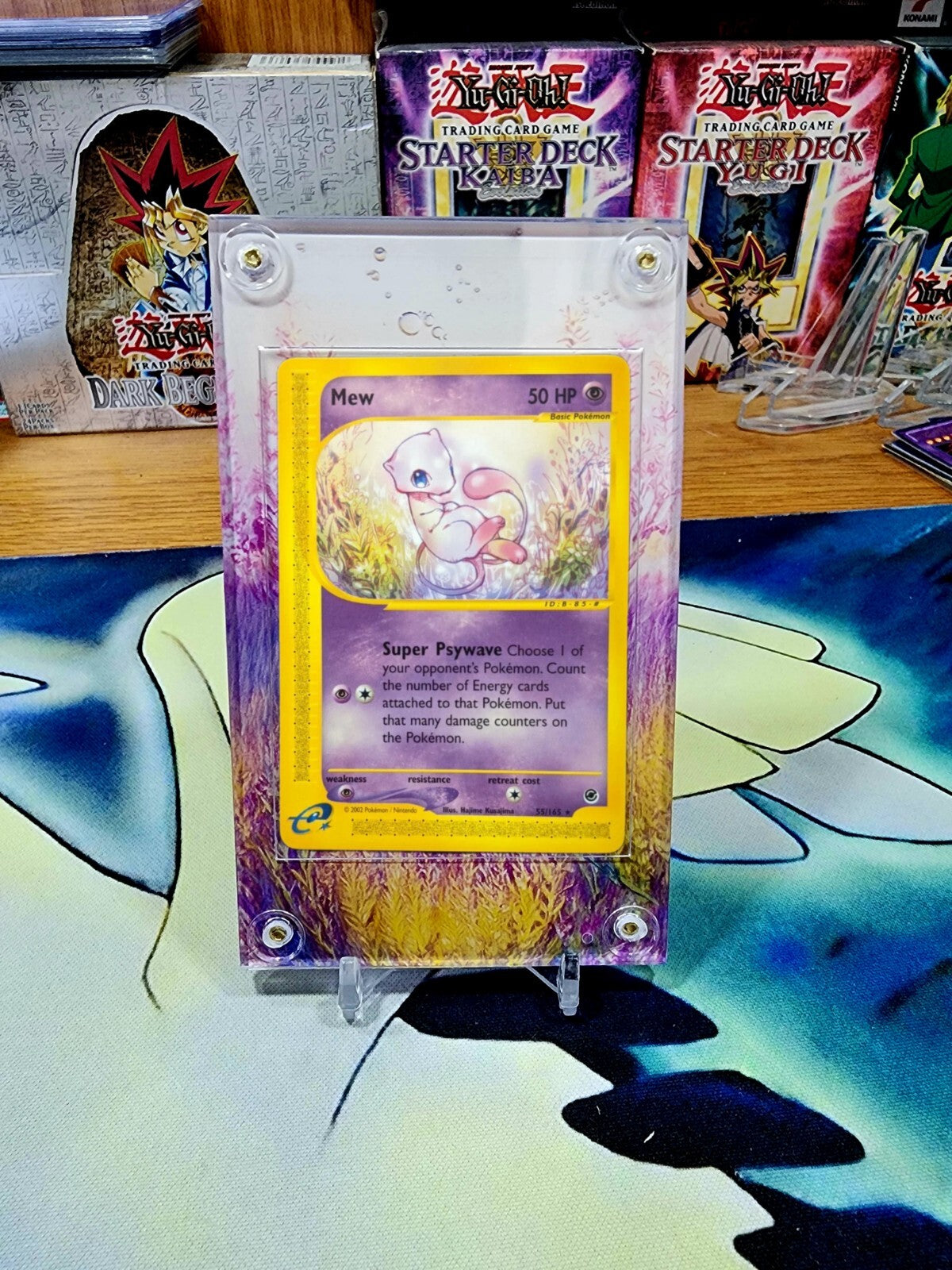 Pokemon Mew Expedition 19 & 55 Custom Case Slab
