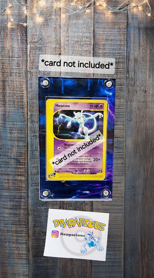 Pokemon Mewtwo Expedition 20 & 56 Custom Case Slab