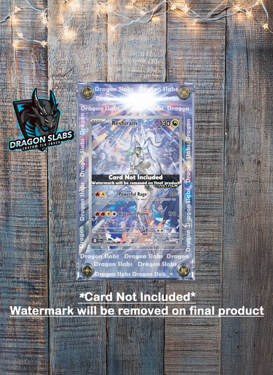 Pokemon N's Reshiram English 167/159 Journey Together Extended Art Custom Case