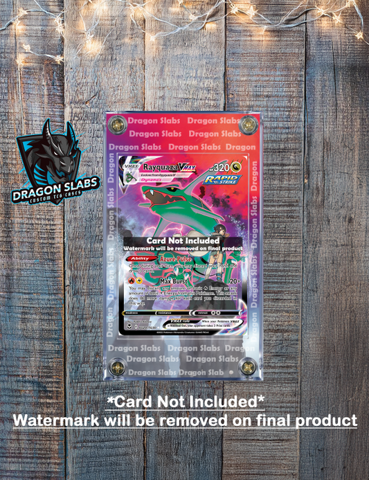 Pokemon Rayquaza VMAX TG20/TG30  Silver Tempest Extended Art Case