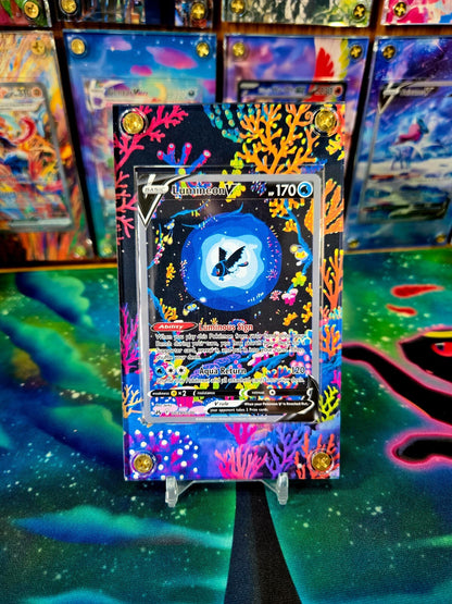 Pokemon Lumineon V GG39/GG70 Crown Zenith Extended Art Case