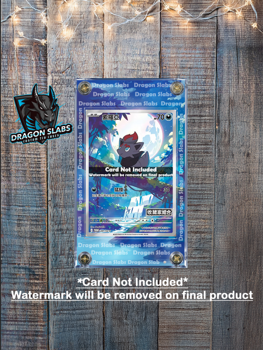 Pokemon Zorua AR 140/086 White Flare Extended Art Case