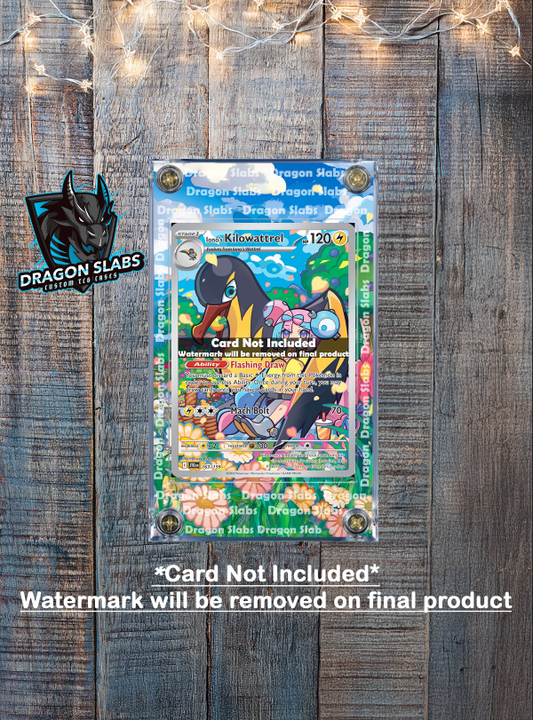 Pokemon Iono's Kilowattrel 163/159 Journey Together Extended Art Custom Case