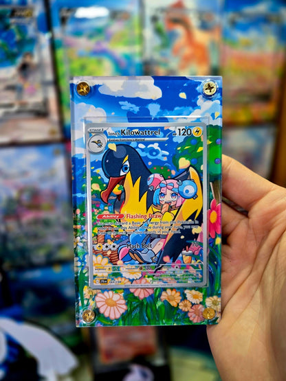 Pokemon Iono's Kilowattrel 163/159 Journey Together Extended Art Custom Case