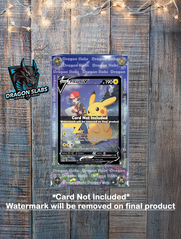Pokemon Pikachu Pikachu V TG16/TG30 Lost Origin Extended Art Custom Case