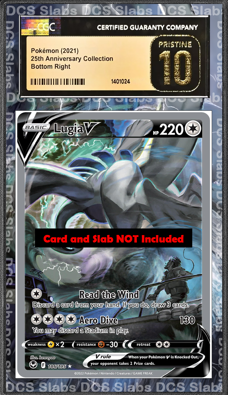 Lugia V Alt Art 186/195 PSA BGS CGC TAG Extended Artwork Pokemon TCG