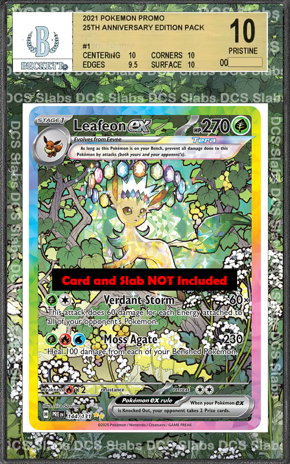 Leafeon EX SIR 144/131 PSA BGS CGC TAG Extended Artwork Pokemon TCG