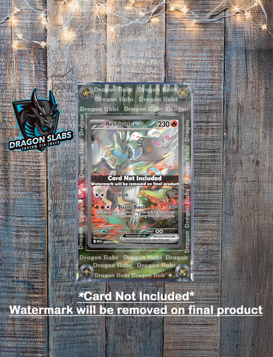 Pokemon Reshiram EX English SIR 166/086 White Flare Extended Art Case