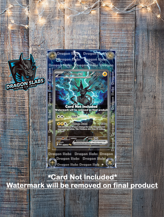 Pokemon Zekrom EX SIR Black Bolt 166/086 Extended Art Case
