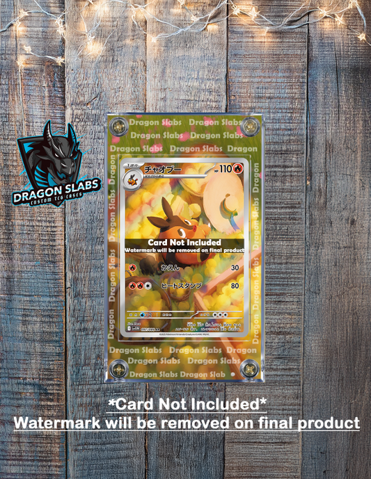 Pokemon Pignite AR 097/086 White Flare Extended Art Case
