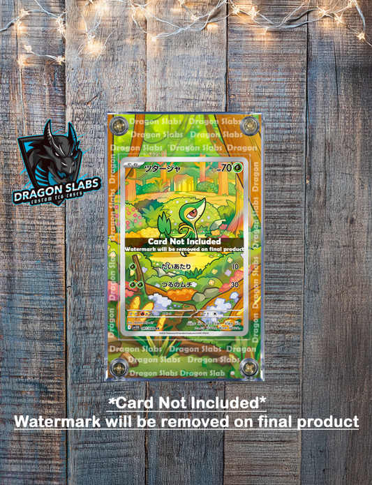 Pokemon Snivy AR 087/086 Black Bolt Extended Art Case