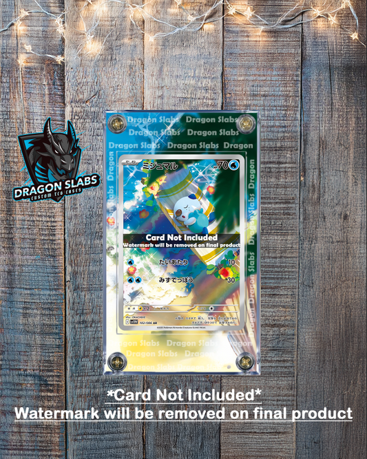 Pokemon Oshawott AR 102/086 White Flare Extended Art Case