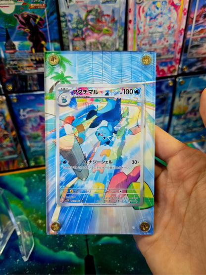 Pokemon Dewott AR 103/086/086 White Flare Extended Art Case