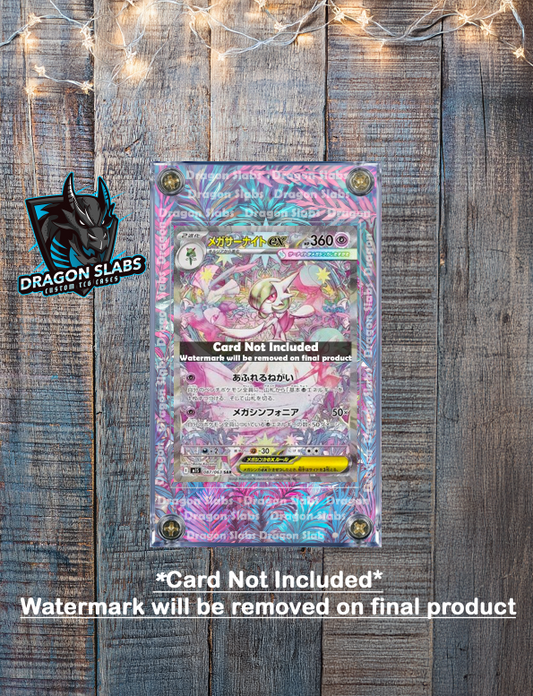 Pokemon Mega Gardevoir EX SAR 087/063 Mega Symphonia Extended Art Custom Case