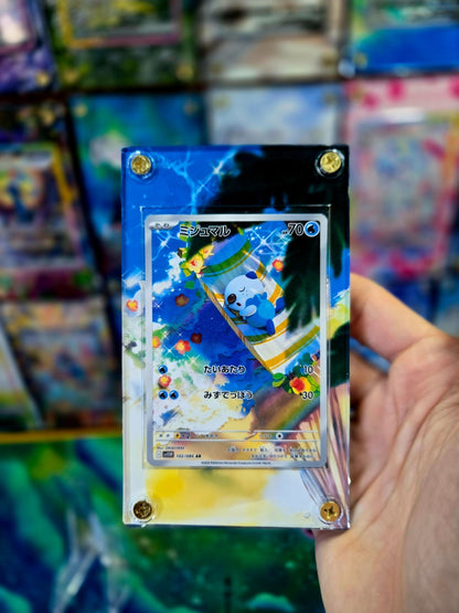 Pokemon Oshawott AR 102/086 White Flare Extended Art Case