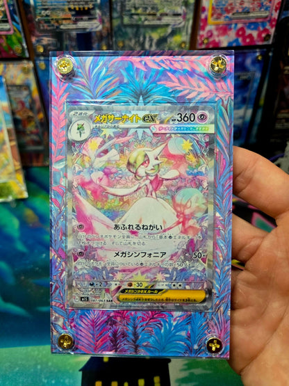 Pokemon Mega Gardevoir EX SAR 087/063 Mega Symphonia Extended Art Custom Case