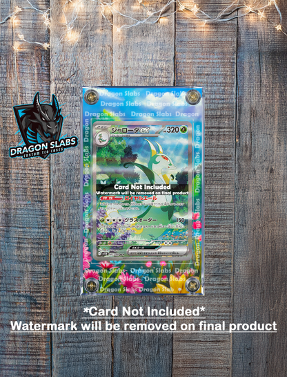 Pokemon Serperior ex SAR 167/086 Black Bolt Extended Art Case