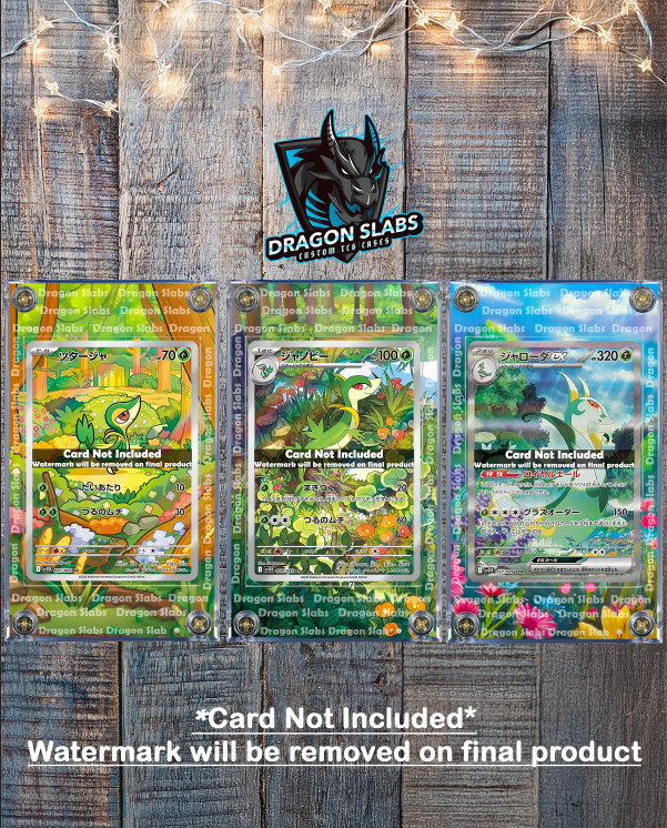 x3 Pokemon Snivy, Servine, Serperior EX 167,087 088 Black Bolt Extended Art Case