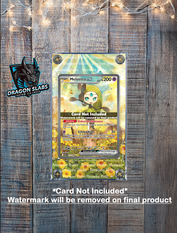 Pokemon Meloetta EX 167/086 SIR Black Bolt Extended Art Case