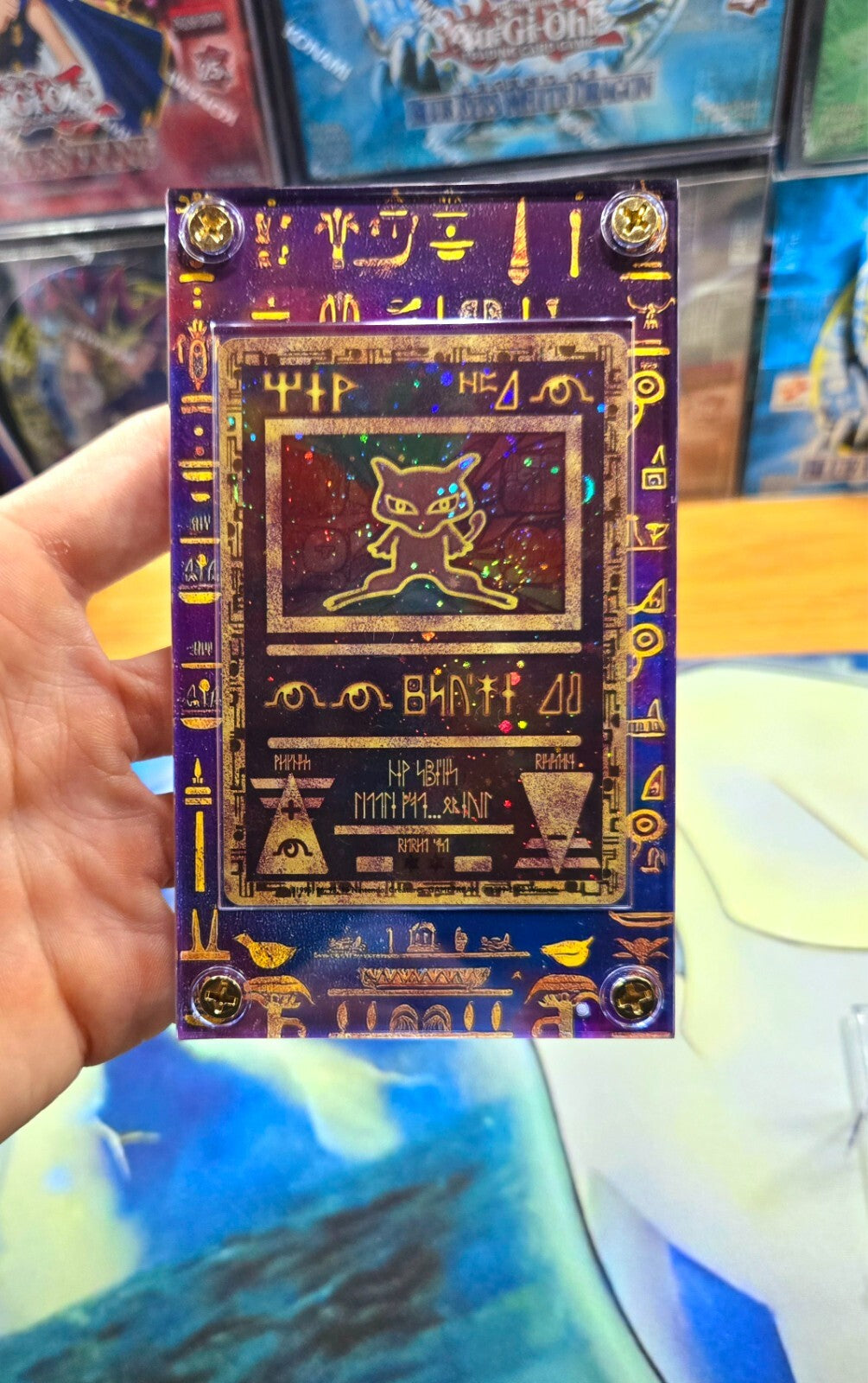 Ancient Mew Promo Custom Display Case from Pokemon Movie 2000